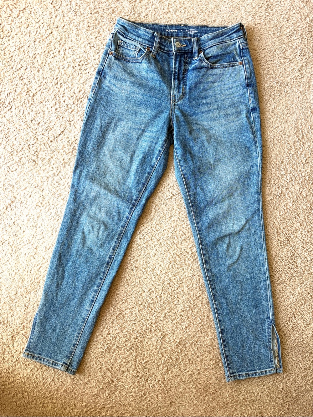 Flattering Old Navy Straight Leg Jeans